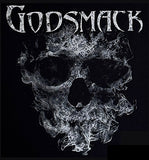 GODSMACK ( SMOKING SKULL ) T-SHIRT
