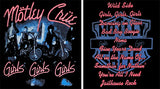 MOTLEY CRUE ( VINTAGE GIRLS GIRLS ) T-SHIRT