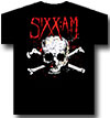 SIXX:AM ( DARKNESS SKULL ) T-SHIRT