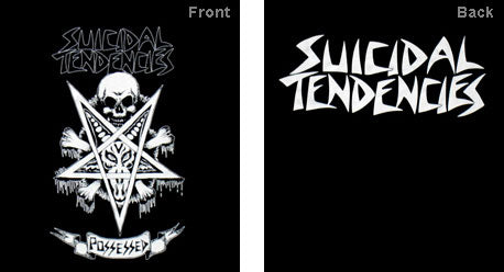 SUICIDAL TENDENCIES ( POSSESSED ) T-SHIRT