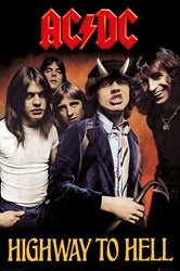 AC/DC ( HIGHWAY TO HELL ) POSTER