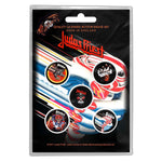 JUDAS PRIEST BUTTON BADGE PACK: TURBO