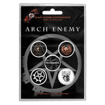 ARCH ENEMY BUTTON BADGE PACK: WILL TO POWER