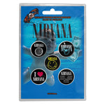 NIRVANA BUTTON BADGE PACK: NEVERMIND