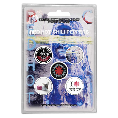 RED HOT CHILI PEPPERS BUTTON BADGE PACK: BY THE WAY