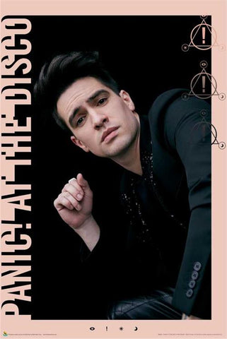 PANIC! AT THE DISCO ( PINK FRAME ) POSTER