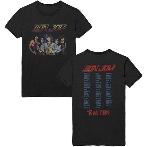 BON JOVI ( TOUR OF '84 ) T-SHIRT