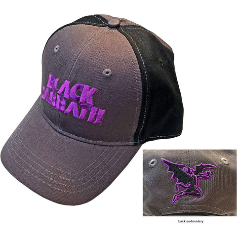 BLACK SABBATH ( WAVY PURPLE LOGO ) BASEBALL CAP