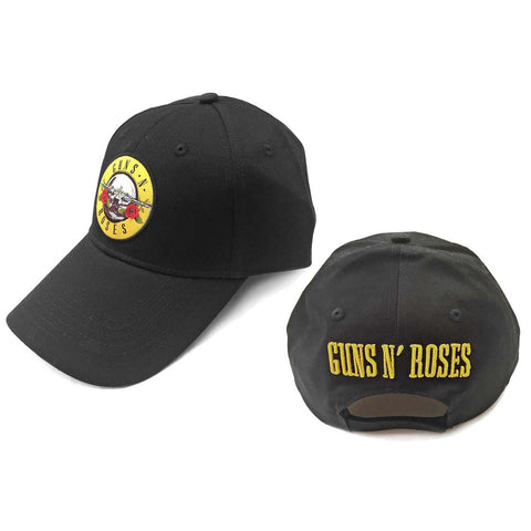 GUNS N' ROSES ( CIRCLE LOGO BLACK ) CAP