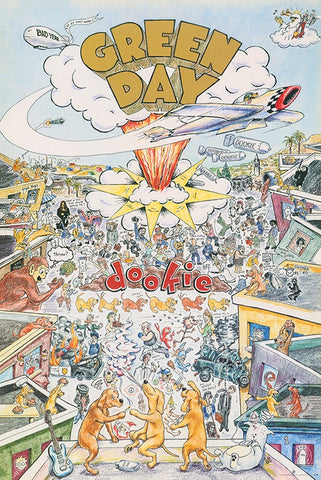 GREEN DAY ( DOOKIE ) POSTER