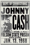 JOHNNY CASH ( STATE PRISON ) POSTER