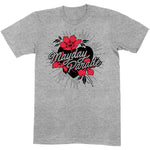 MAYDAY PARADE ( HEART AND FLOWERS ) T-SHIRT