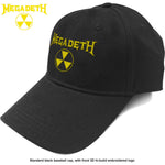 MEGADETH (HAZARD LOGO) BASEBALL CAP