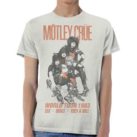 MOTLEY CRUE (WORLD TOUR VINTAGE) T-SHIRT