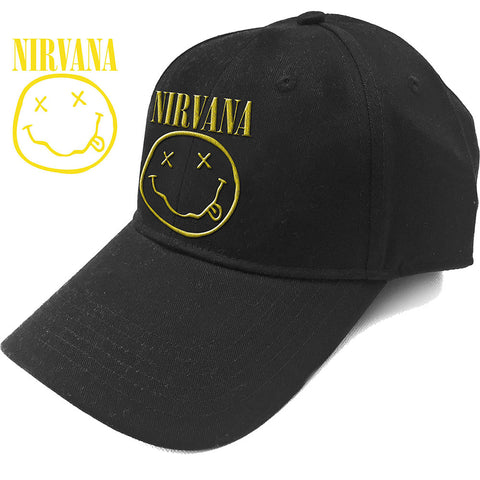 NIRVANA ( LOGO & SMILEY ) CAP