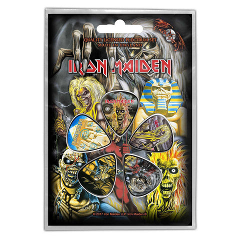 IRON MAIDEN ( EARLY ALBUMS ) PLECTRUM PACK