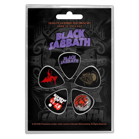 BLACK SABBATH ( PURPLE LOGO ) PLECTRUM PACK