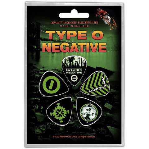 TYPE O NEGATIVE ( WORLD COMING DOWN ) PLECTRUM PACK