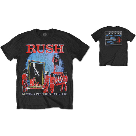 RUSH ( MOVING PICTURES 1981 TOUR ) T-SHIRT
