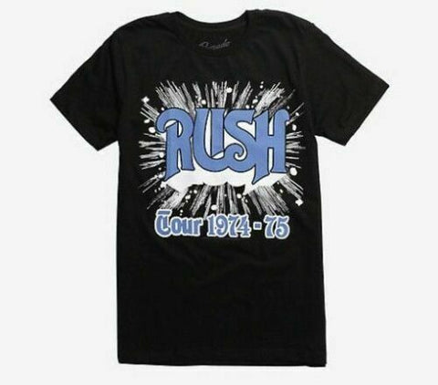 RUSH ( TOUR 1974-75 ) T-SHIRT