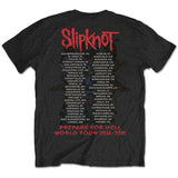 SLIPKNOT (PREPARE FOR HELL) TOUR T-SHIRT