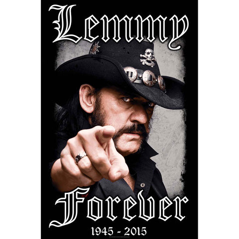 LEMMY ( FOREVER ) FABRIC POSTER