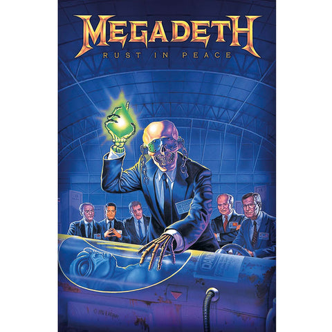 MEGADETH ( RUST IN PEACE ) FABRIC POSTER