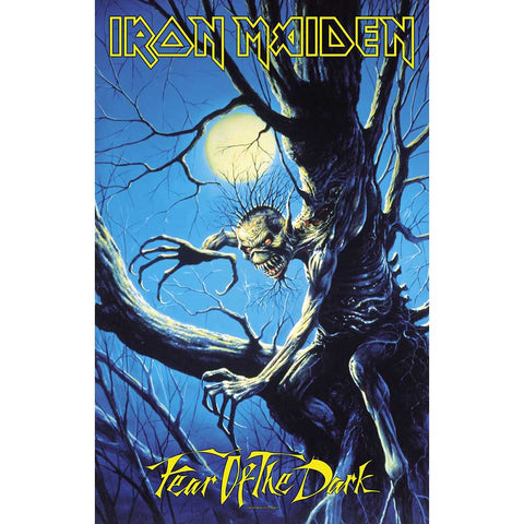 IRON MAIDEN ( FEAR OF THE DARK ) FABRIC POSTER