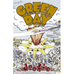 GREEN DAY ( DOOKIE WHITE ) FABRIC POSTER