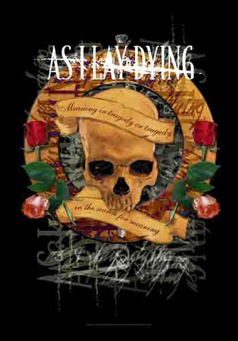AS I LAY DYING (SKULL) FABRIC POSTER